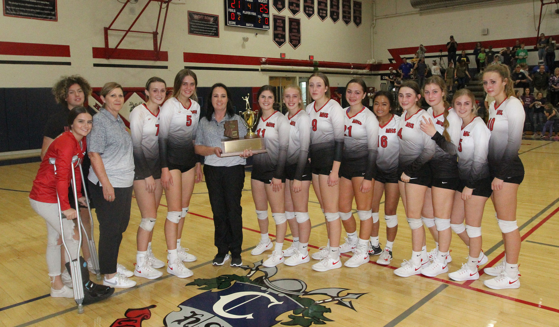 Mustang volleyballers finish as 1A state runners-up